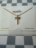 Gold Cross Necklace