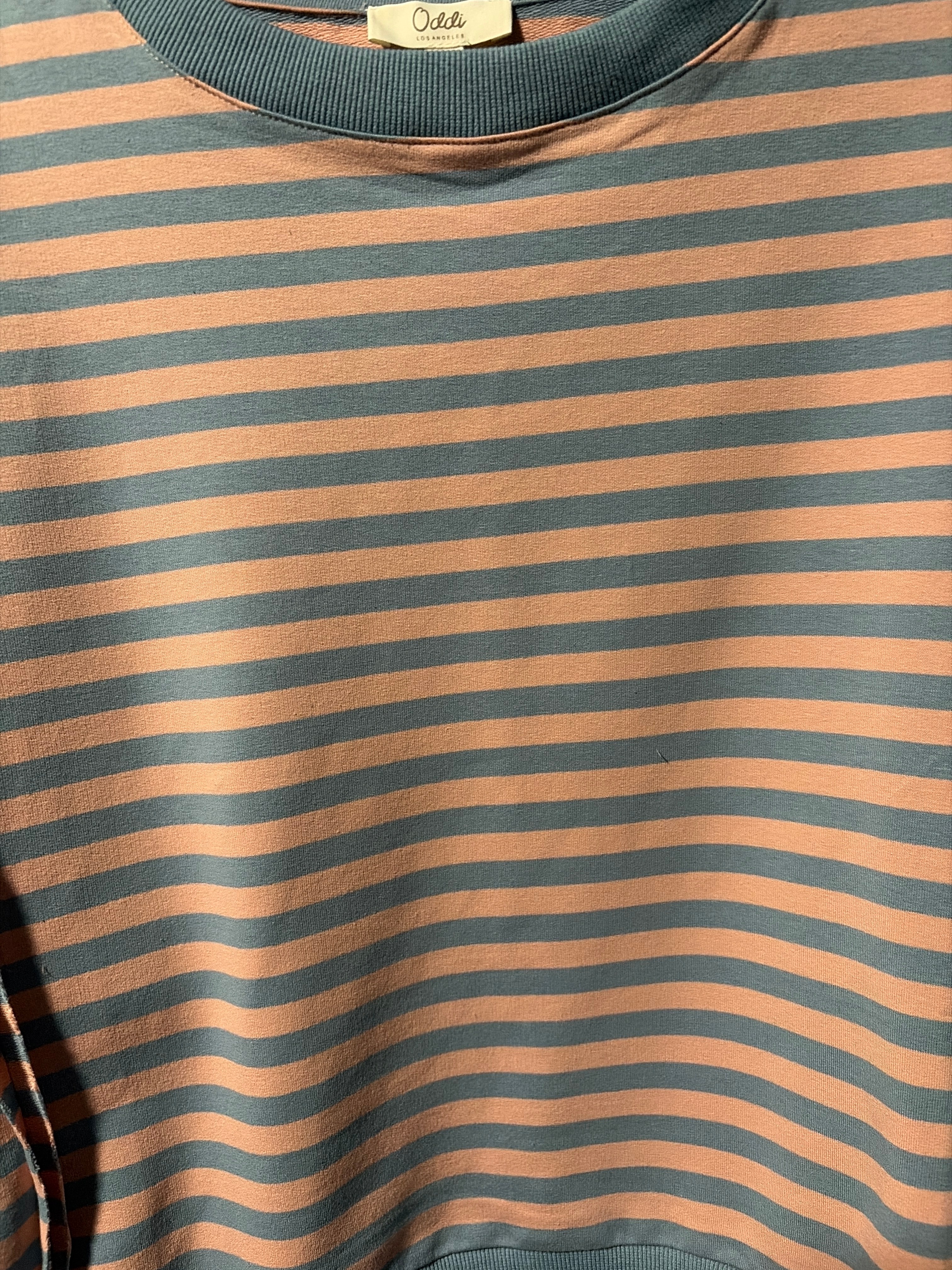 Pink and Blue stripe Shirt