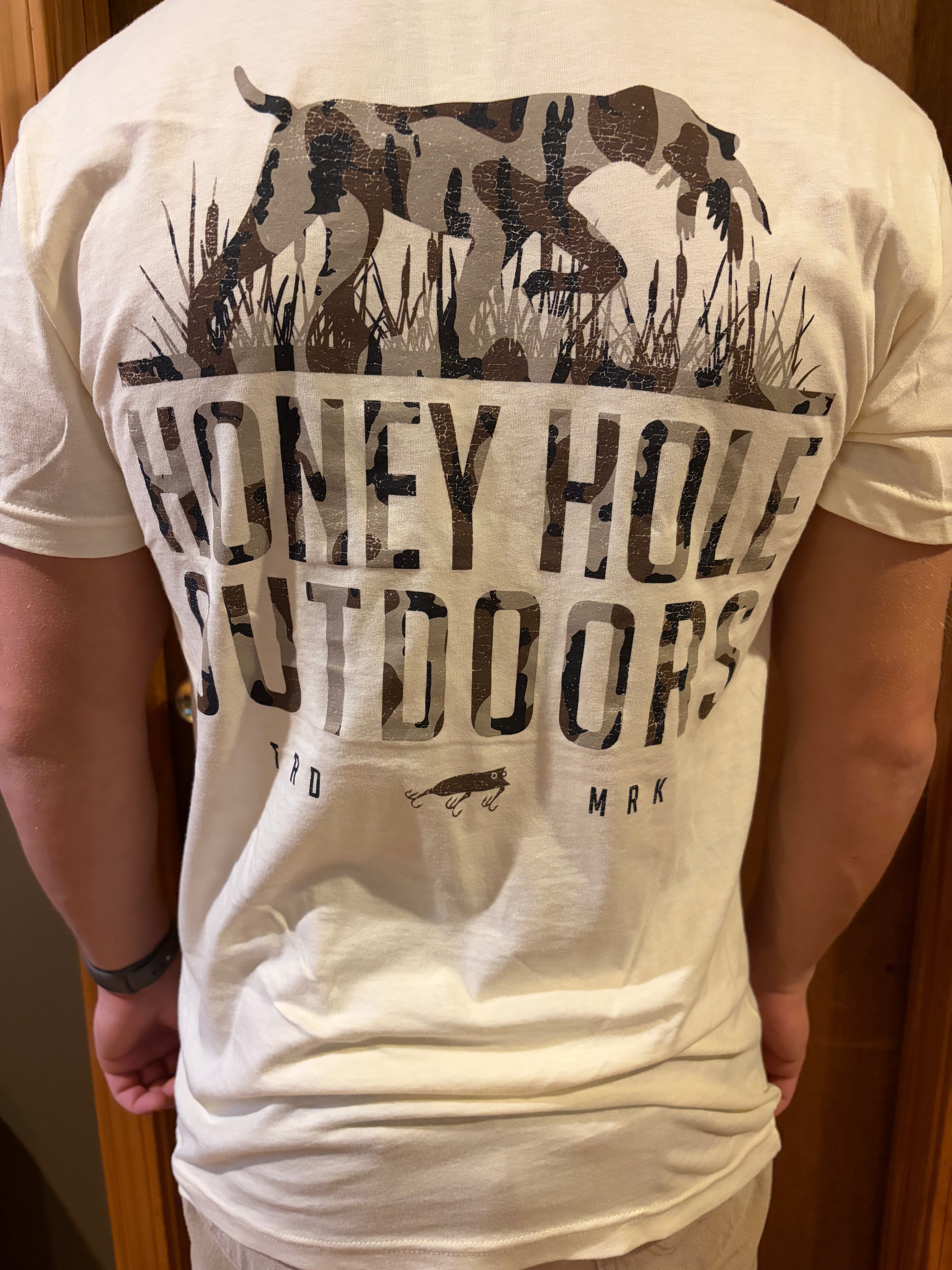 Camo Crappie Short Sleeve shirt