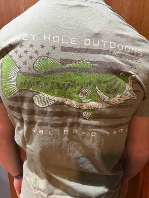 Bass Flag Short Sleeve Shirt